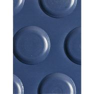 Tapis à pastilles PVC - Pastilles épaisses - Au mètre linéaire Bleu