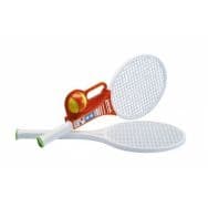 Tennis play : 2 raquettes, 1 balle mousse, avec poignée de transport