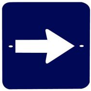 Traffic panel - Indication de sens de circulation | Manutan Collectivités