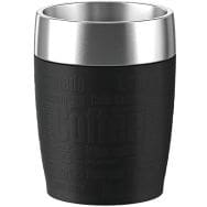 Travel cup 0l20 inox/noir