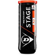 Tube 3 balles de tennis - Dunlop - Stage 2 orange