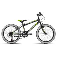 Vélo enfant - KS Cycling - Scrawler - 20 pouces - 28 cm noir