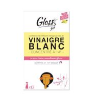 Vinaigre blanc citron gel 14° - 10L - Gloss ECOCUB