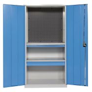 1/2 panneau support outillages fond d'armoire L1000 mm - Anjou Tolerie