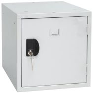 1 casier cube individuel - 380x380x380 mm - gris