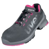 1 paire de chaussures de sécurité femme basse S2 SRC Noir/Rose P39