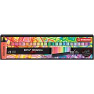 23 surligneurs Boss Original Arty couleurs assorties