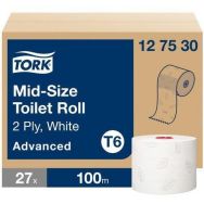 27 rouleux Papier toilette Tork Compact -T6