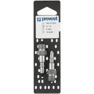 2 Embouts ISO C D6 oeiletage mâle R 1/4