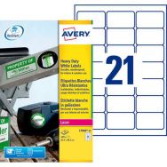 420 Etiquettes polyester ultra-résistante Laser/Jet d'encre- Réf:L7060