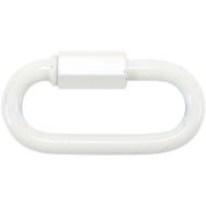 4 maillons rapide blanc diamètre 6mm