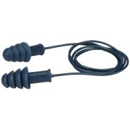 50 paires de Bouchons d'oreilles cordés réutilisables 30Db détectables