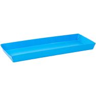 5 bacs de rétention Capacité de rétention 25 L Bleu