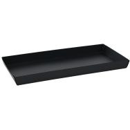 5 bacs de rétention Capacité de rétention 35 L Noir