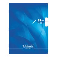 8000 PELLICULE, Cahier piqué 17x22 32p DL3mmIV 90g