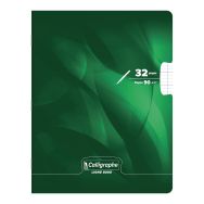 8000 PELLICULE, Cahier piqué 17x22 32p séyès agrandi 4mm 90g