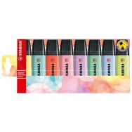 8 surligneurs Boss Original Pastel - couleurs assorties