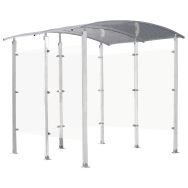 Abri deux roues Design - 4 m² acier zingué