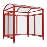 Abri vélos Voûte M initial bardages polycarbonate - Procity