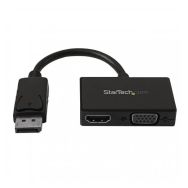 Adaptateur audio/vidéo de voyage-Convertisseur 2-en-1 DisplayPort