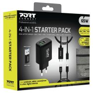 Adaptateur secteur 65W kit 4 en 1 501939 Port Designs
