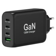 Adaptateur secteur GaN 130W multiport 902107EU Port Designs