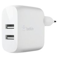 Adaptateur secteur double USB 24W BOOST CHARGE Belkin