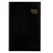 Agenda 2027 Saturnus 1 jour par page, petit format, noir