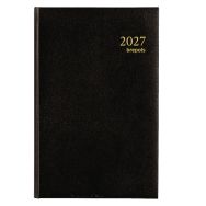Agenda 2027 Saturnus 1 jour par page, petit format, noir