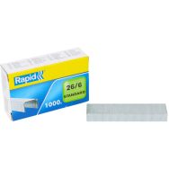 Agrafe Rapid - Type : 26/6 - Boite de 1000