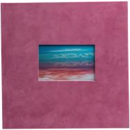 Album photo livre 30 pages blanches Skandi - 25x25cm - Rose