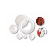 Anneau styropor 150 mm blancs (Sachet de 10)