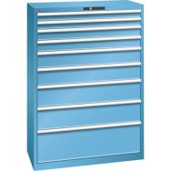 Armoire 10 tiroirs 1023x572x1450mm - Capacité 75 kg - Lista
