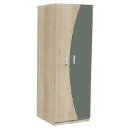 Armoire 2P Forma 80x60x185cm acacia/eucalyptus