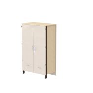 Armoire 2 Portes 2 Tiroirs Nova - Manutan Expert