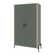 Armoire 2 portes OLERON 1 penderie 1 lingère - Enond Mobilier