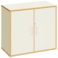 Armoire Ada deux portes deux espaces intérieurs - Mirplay School
