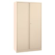 Armoire Compact portes battantes hauteur 180 cm coloris Beige