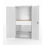 Armoire Cubio à portes perforées 1300x650x2000mm - Bott
