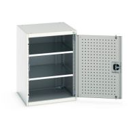Armoire Cubio portes perfo - Hauteur 600 mm - Bott