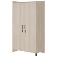 Armoire gauche poignée+moraillon penderie lingère - Enond Mobilier