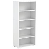 Armoire Emilie avec 5 étagères blanc-MIRPLAY School