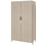 Armoire JEFF 2 personnes acacia/hêtre
