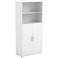 Armoire Maud 5 étagères dont 2 portes serrure - Mirplay School