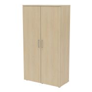 Armoire Portes Battantes 100 x 45 ht 180 cm Chêne clair avec serrure-MBA