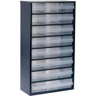 Armoire Raaco 56 cm - Hauteur des tiroirs 6,4 cm