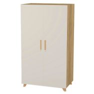 Armoire Silphy 2 portes grès avec serrure