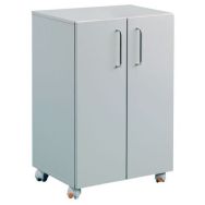 Armoire Twin Click - Modèle haut, Coloris : Gris clair
