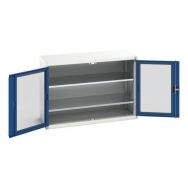 Armoire Verso Portes Transparentes Avec 2 Tablettes 1300x550x900_Bott