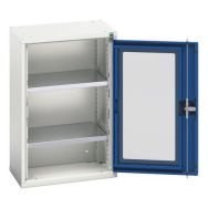 Armoire Verso Portes Transparentes Avec 2 Tablettes 525x350x800 - Bott